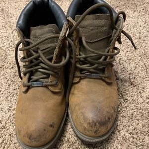 Sketchers men’s work boots, size 8 1/2 or 9